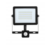 Светодиодный (LED) прожектор FOTON FL-LED Light-PAD SENSOR 30W Black 30Вт 4200К (608055) с датчиком движения
