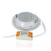 Круглый встраиваемый (LED) светильник даунлайт 200мм 15Вт 3000K IP20 (51957) Белый со стеклом