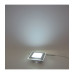 Квадратный встраиваемый (LED) светильник даунлайт 97х97х35мм 6Вт 6500K IP20 (51962) Белый со стеклом