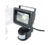 Светодиодный (LED) прожектор ICLED 85-265В 10Вт (52009) с датчиком движения