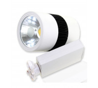 Трековый однофазный светодиодный (LED) светильник ICLED 50Вт 4000K IP20 300х170х190 мм (52825) Белый