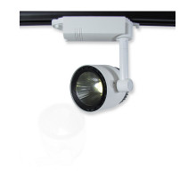 Трековый однофазный светодиодный (LED) светильник ICLED 30Вт 5000K IP40 160х100х190 мм (53452) Белый/чёрный