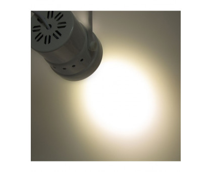 Трековый однофазный светодиодный (LED) светильник ICLED 12Вт 3000K IP20 130х120х220 мм (54265) Белый