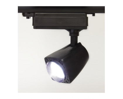 Трековый однофазный светодиодный (LED) светильник ICLED 10Вт 6500K IP20 170х70х160 мм (54589) Чёрный