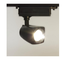 Трековый однофазный светодиодный (LED) светильник ICLED 10Вт 3000K IP20 170х70х160 мм (54590) Чёрный