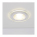 Круглый встраиваемый (LED) светильник даунлайт 105х40мм 5Вт 6500K IP20 (54596) Белый со стеклом