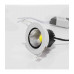 Поворотный круглый встраиваемый (LED) светильник даунлайт 85х58мм 7Вт 4000K IP20 (54623) Белый