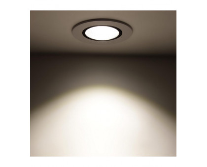 Поворотный круглый встраиваемый (LED) светильник даунлайт 85х58мм 7Вт 4000K IP20 (54623) Белый
