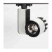 Трековый ЕВРО светодиодный (LED) светильник ICLED 20Вт 4000K IP40 105х180х200 мм (55339) Белый/чёрный