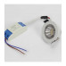 Поворотный квадратный встраиваемый (LED) светильник даунлайт 65х45мм BW102 3Вт 4000K IP20 (55548) Белый