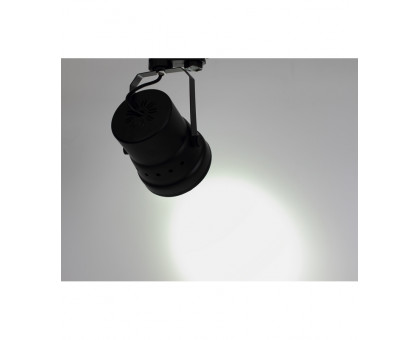 Трековый трехфазный светодиодный (LED) светильник ICLED 12Вт 6500K IP40 140х120х250 мм (56348) Чёрный
