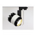 Трековый трехфазный светодиодный (LED) светильник ICLED 20Вт 3000K IP40 120х170х240 мм (56363) Белый/чёрный