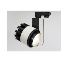 Трековый трехфазный светодиодный (LED) светильник ICLED 20Вт 4000K IP40 120х170х240 мм (56364) Белый/чёрный