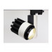Трековый трехфазный светодиодный (LED) светильник ICLED 30Вт K IP40 140х170х240 мм (56366) Белый/чёрный