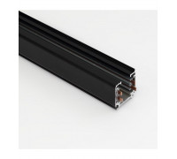 Шинопровод накладной трехфазный ICLED 1500х32,5х36 мм (56376) Чёрный