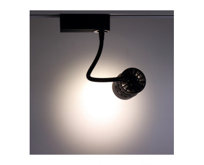 Трековый однофазный светодиодный (LED) светильник ICLED 7Вт 4000K IP40 100х55х400 мм (56591) Чёрный
