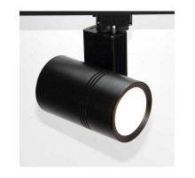 Трековый однофазный светодиодный (LED) светильник ICLED 30Вт K IP40 170х115х190 мм (56752) Чёрный