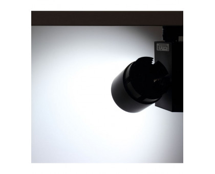 Трековый трехфазный светодиодный (LED) светильник ICLED 35Вт 5000K IP40 130х150х210 мм (57488) Чёрный