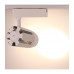 Трековый однофазный светодиодный (LED) светильник ICLED 30Вт 3000K IP40 180х95х180 мм (57489) Белый