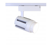 Трековый однофазный светодиодный (LED) светильник ICLED 30Вт 6500K IP40 180х95х180 мм (57491) Белый