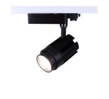 Трековый трехфазный светодиодный (LED) светильник ICLED 30Вт 3000K IP40 200х100х210 мм (57498) Чёрный