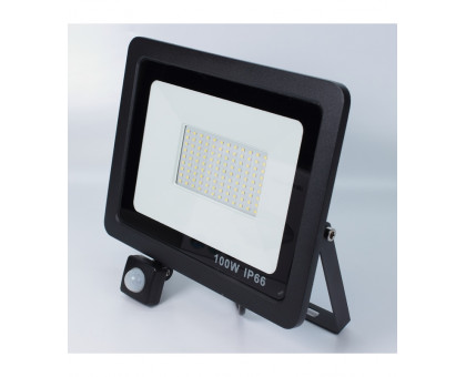 Светодиодный (LED) прожектор ICLED 175-265В 100Вт (78467) с датчиком движения