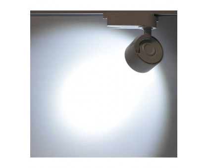 Трековый однофазный светодиодный (LED) светильник ICLED 10Вт 6500K IP40 130х85х150 мм (78524) Белый