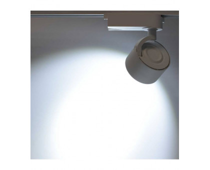 Трековый однофазный светодиодный (LED) светильник ICLED 20Вт 6500K IP40 190х102х170 мм (78527) Белый