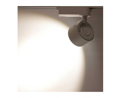 Трековый однофазный светодиодный (LED) светильник ICLED 20Вт 4000K IP40 190х102х170 мм (78528) Белый