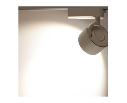 Трековый однофазный светодиодный (LED) светильник ICLED Вт 4000K IP40 180х122х180 мм (78531) Белый