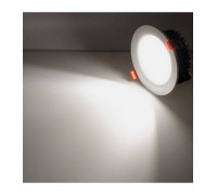 Круглый встраиваемый (LED) светильник даунлайт 150мм AR71 20Вт 4000K IP40 (78540) Белый