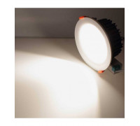 Круглый встраиваемый (LED) светильник даунлайт 175мм AR74 30Вт 4000K IP40 (78543) Белый