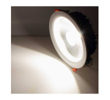 Круглый встраиваемый (LED) светильник даунлайт 225мм AR77 40Вт 4000K IP40 (78546) Белый
