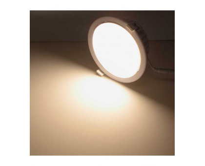 Круглый встраиваемый (LED) светильник даунлайт 170мм AR82 15Вт 3000K IP40 (78551) Белый
