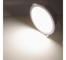 Круглый встраиваемый (LED) светильник даунлайт 190мм AR86 20Вт 4000K IP40 (78555) Белый