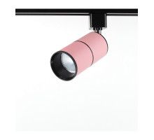 Трековый однофазный светодиодный (LED) светильник ICLED 10Вт 4000K IP40 65х65х210 мм (78601) Розовый