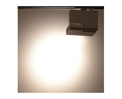 Трековый однофазный светодиодный (LED) светильник ICLED 12Вт 4000K IP20 120х170х45 мм (78697) Белый