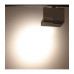 Трековый однофазный светодиодный (LED) светильник ICLED 12Вт 4000K IP20 120х170х45 мм (78697) Белый