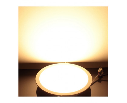 Круглый встраиваемый (LED) светильник даунлайт 225х45мм OM15 18Вт 3000K IP40 (79847) Белый