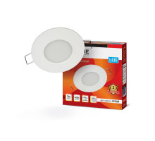 Круглый встраиваемый (LED) светильник 83х18 IN HOME RLP 3Вт 230В 4000К IP40 (4690612007953) Белый