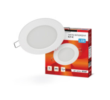 Круглый встраиваемый (LED) светильник 118х30 IN HOME RLP-VC 9Вт 230В 4000К IP40 (4690612023359) Белый