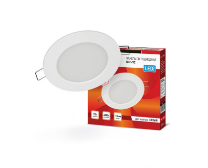 Круглый встраиваемый (LED) светильник 118х30 IN HOME RLP-VC 9Вт 230В 4000К IP40 (4690612023359) Белый