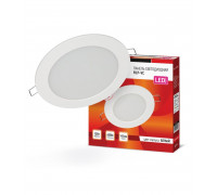 Круглый встраиваемый (LED) светильник 145х30 IN HOME RLP-VC 12Вт 230В 6500К IP40 (4690612024530) Белый