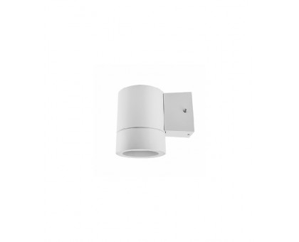 Накладной фасадный светильник под лампу с цоколем GX53 IN HOME ЦИЛИНДР-1П-GX53 1WT 230B белый IP65 (4690612027609) Белый