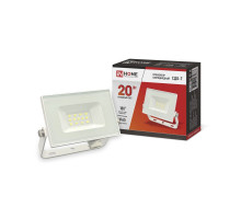 Светодиодный (LED) прожектор СДО-7 20Вт 230В 6500К IP65 белый IN HOME (4690612034683)