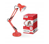 Настольная LED лампа с цоколем Е27 IN HOME СНО 15К (4690612035833) Красный