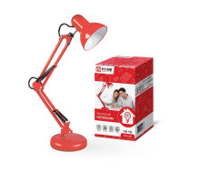 Настольная LED лампа с цоколем Е27 IN HOME СНО 15К (4690612035833) Красный