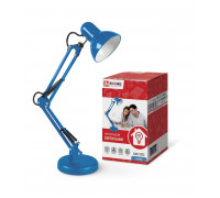 Настольная LED лампа с цоколем Е27 IN HOME СНО 15Т (4690612035840) Синий