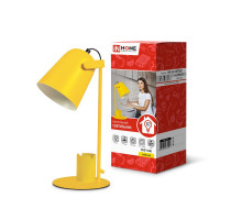 Настольная LED лампа с цоколем Е27 IN HOME СНО 16Ж (4690612035901) Желтый с органайзером