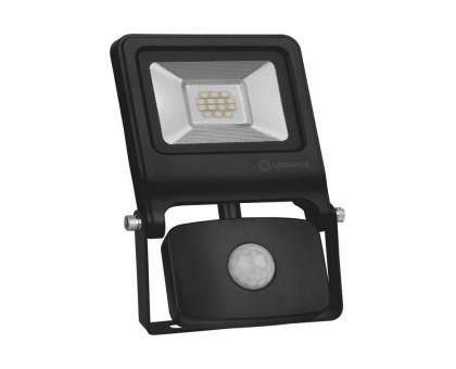 Светодиодный (LED) прожектор LEDVANCE FLOODLIGHT VALUE Sensor 10 W 4000 K IP44 BK 10 Вт (4058075268685) с датчиком движения